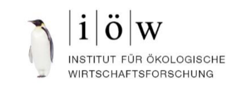 Logo Institut für ökologische Wirtschaftsforschung