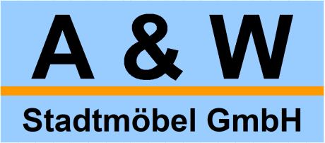 Logo A&W Stadtmöbel GmbH